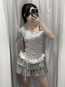 Never mind the XU / Chikashitsu+さん(レディース・153cm)の秋コーディネート