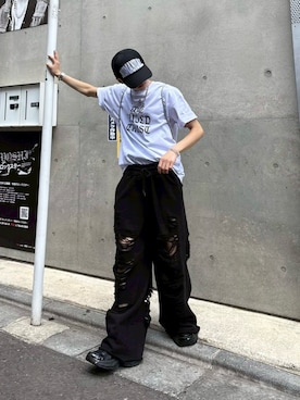 Never mind the XU / Chikashitsu+さん（骨格ナチュラル・メンズ・173cm）の秋コーディネート