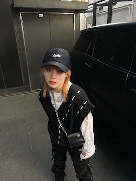 Never mind the XU / Chikashitsu+さん（レディース・163cm）の冬コーディネート