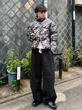 Never mind the XU / Chikashitsu+さん（メンズ・176cm）の冬コーディネート