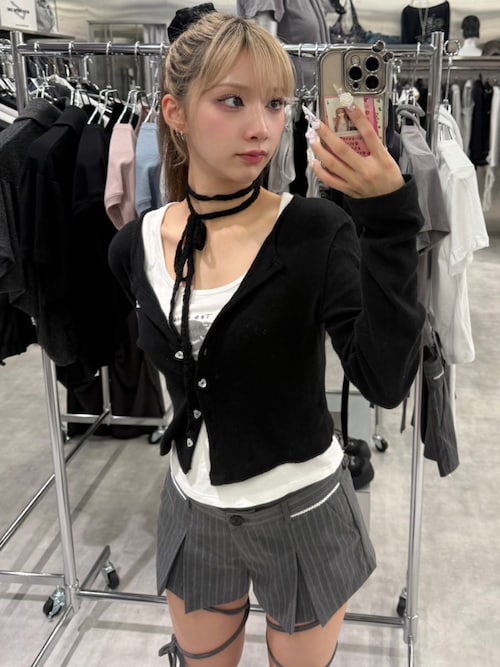 CRANK】LACE PLEATS MICRO PANTS（その他パンツ）｜CRANK