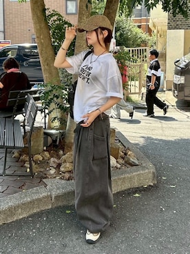 Never mind the XU / Chikashitsu+さん（レディース・165cm）の秋コーディネート