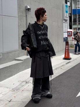 Never mind the XU / Chikashitsu+さん（メンズ・167cm）の秋コーディネート