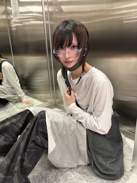 Never mind the XU / Chikashitsu+さんのコーディネート