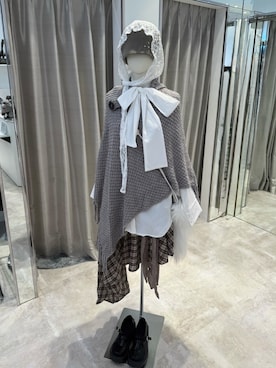 「SETUPEXE（セットアップイーエックスイー）のアイテム」を使った、Never mind the XU / Chikashitsu+さん（レディース・160cm）の冬コーディネート