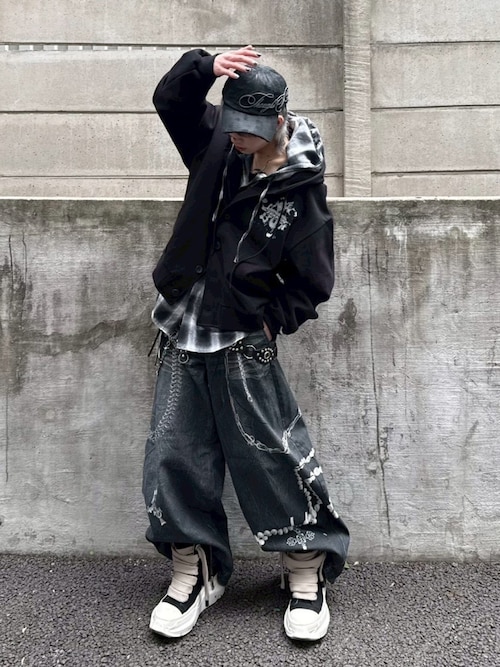 ROSEN KREUZ（ローゼンクロイツ） ジーンズ 「Rosen Kreuz」3D RELIC