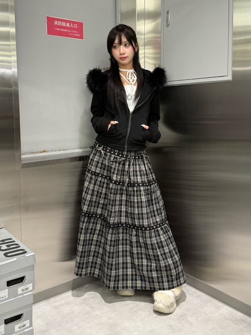 ＠nemu2003_ セール】【nmtc+】fur zip up hoodie / 【エヌエムティーシープラス