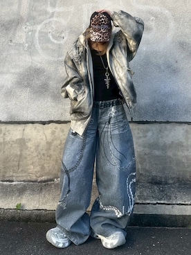 Never mind the XU / Chikashitsu+さん（レディース・150cm）の冬コーディネート