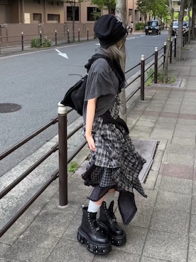 Never mind the XU / Chikashitsu+さん（レディース・160cm）の冬コーディネート