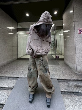 Never mind the XU / Chikashitsu+さんのコーディネート