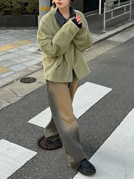 Never mind the XU / Chikashitsu+さん（レディース・159cm）の冬コーディネート