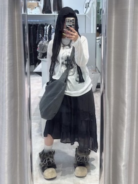 Never mind the XU / Chikashitsu+さん（レディース・162cm）の冬コーディネート