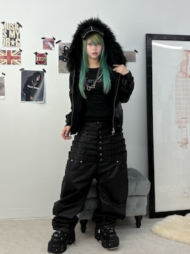 Never mind the XU / Chikashitsu+さんのコーディネート