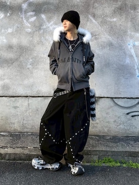 Never mind the XU / Chikashitsu+さんのコーディネート