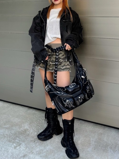 DIG YOUR OWN GRAVE】DENIM HOOD JKT / 【ディグユアオウン