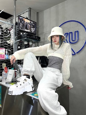 Never mind the XU / Chikashitsu+さんのコーディネート