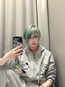 Never mind the XU / Chikashitsu+さん(レディース・160cm)の冬コーディネート