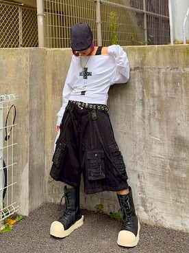 Never mind the XU / Chikashitsu+さん(レディース・150cm)の冬コーディネート