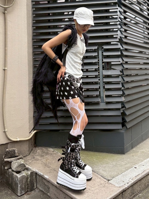★SETUP-EXE★STAR SHORT PANTS / BLACK★正規品/韓国送料込 SETUP‐EXE】STAR SHORT PANTS / 【セットアップエグゼ】スター