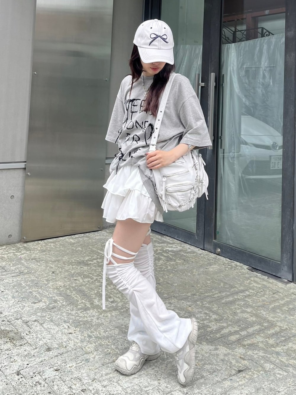 【eL+1】MixChainShortNecklace おね コラボ シルバー GARNI - 3種ミックスチェーン ネックレス / Mix Chain Necklace