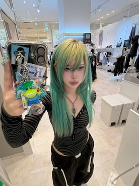 Never mind the XU / Chikashitsu+さん（レディース・160cm）の冬コーディネート