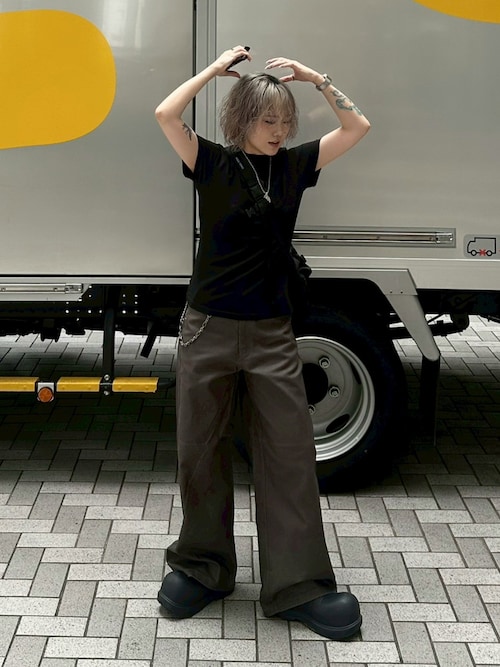 Chikashitsu +】volume sole clog shoes（スリッポン