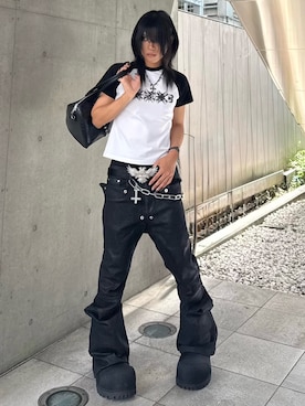 Never mind the XU / Chikashitsu+さん(メンズ・171cm)の夏コーディネート