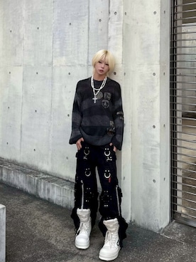 Never mind the XU / Chikashitsu+さんのコーディネート