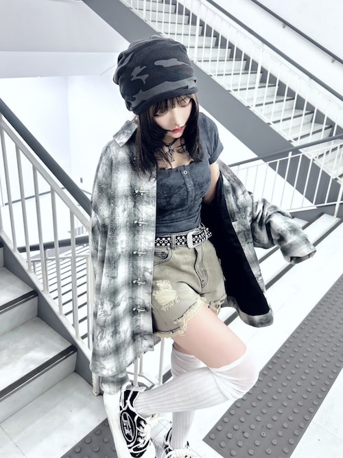 セール】【FANCY CLUB】VINTAGE DENIM SHORTS（デニムパンツ