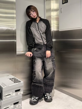 Never mind the XU / Chikashitsu+さんのコーディネート