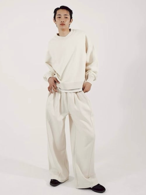 セール】【CS】2tuck sweat pants / 【シーエス】2タックスウェット