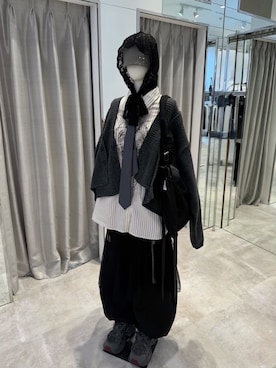 Never mind the XU / Chikashitsu+さん（レディース・164cm）の冬コーディネート