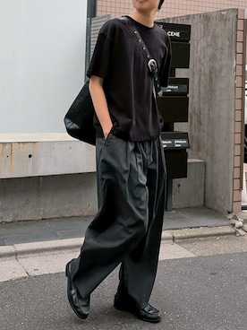 Never mind the XU / Chikashitsu+さん(メンズ・175cm)の夏コーディネート