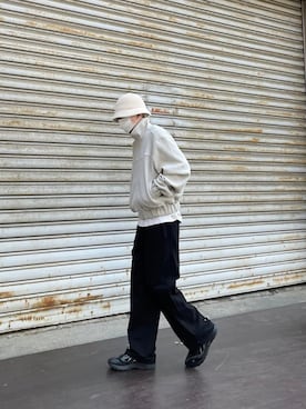 「ANOTHERYOUTH（アナザーユース）のアイテム」を使った、Never mind the XU / Chikashitsu+さん（メンズ・180cm）の春コーディネート