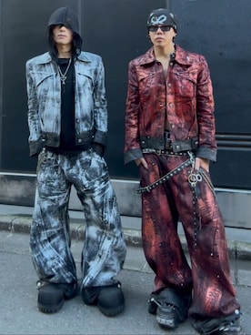 Never mind the XU / Chikashitsu+さんのコーディネート