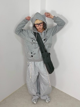 Never mind the XU / Chikashitsu+さん（メンズ・164cm）の冬コーディネート