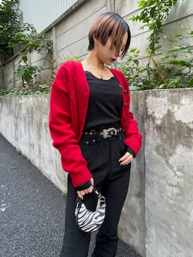 Never mind the XU / Chikashitsu+さん(レディース・154cm)の秋コーディネート