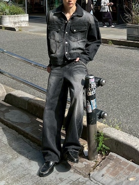 Never mind the XU / Chikashitsu+さん（メンズ・178cm）の冬コーディネート