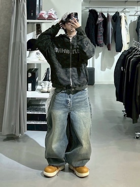 Never mind the XU / Chikashitsu+さんのコーディネート