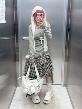 Never mind the XU / Chikashitsu+さん（レディース・151cm）の冬コーディネート