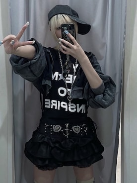 Never mind the XU / Chikashitsu+さんのコーディネート