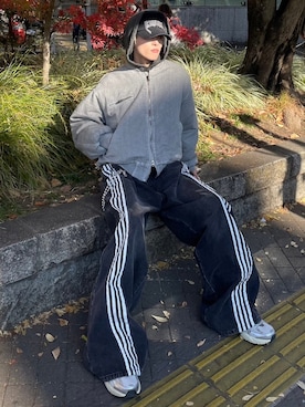 「MODITEC（モディテック）のアイテム」を使った、Never mind the XU / Chikashitsu+さん（メンズ・173cm）の冬コーディネート