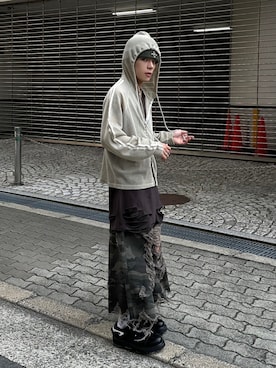 Never mind the XU / Chikashitsu+さん（メンズ・171cm）の秋コーディネート