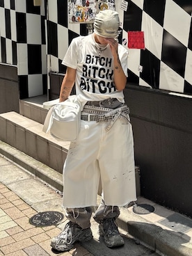 Never mind the XU / Chikashitsu+さんのコーディネート