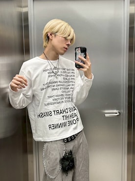 Never mind the XU / Chikashitsu+さん（骨格ストレート・メンズ・183cm）の秋コーディネート