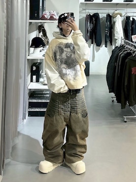 Never mind the XU / Chikashitsu+さんのコーディネート