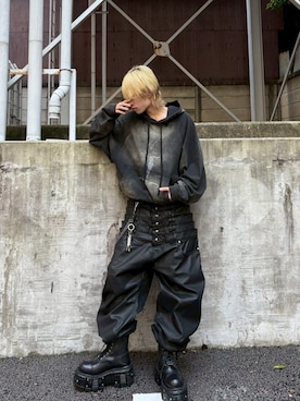 Never mind the XU / Chikashitsu+さん（メンズ・171cm）の冬コーディネート