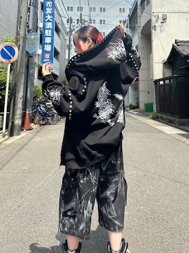 Never mind the XU / Chikashitsu+さん(レディース・154cm)の夏コーディネート