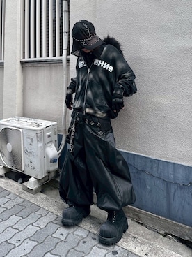 Never mind the XU / Chikashitsu+さん（メンズ・174cm）の秋コーディネート