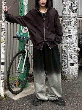 Never mind the XU / Chikashitsu+さんのコーディネート